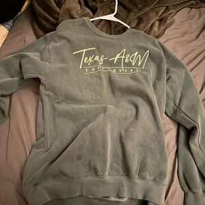 Vintage Texas A&M Green Sweater